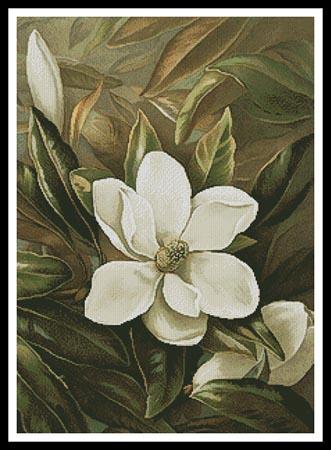Magnolia Grandiflora - Artecy Cross Stitch