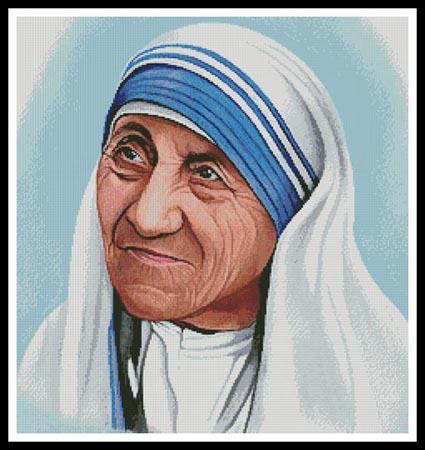 Mother Teresa - Artecy Cross Stitch