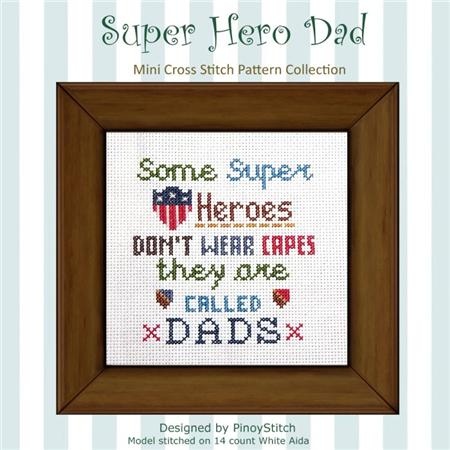 Super Hero Dad - PinoyStitch