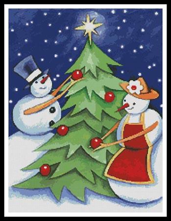 Snow Couple - Artecy Cross Stitch