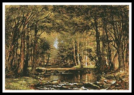 A Catskill Brook - Artecy Cross Stitch