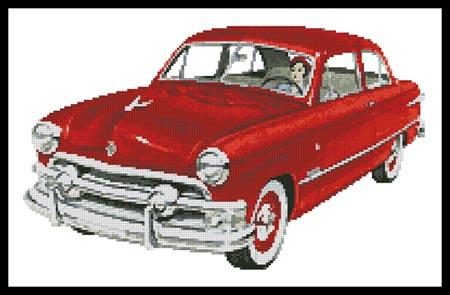 Retro Car - Artecy Cross Stitch