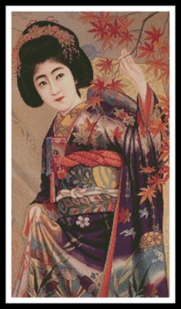 Japanese Beauty - Artecy Cross Stitch