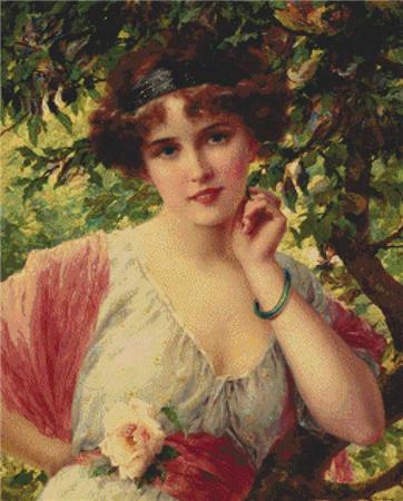 A Summer Rose - X Squared Cross Stitch