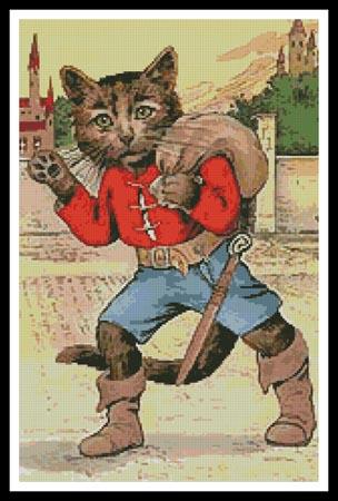 Puss In Boots - Artecy Cross Stitch