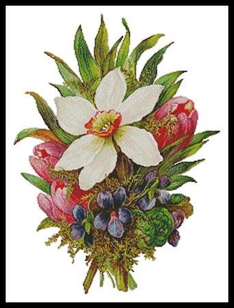 Floral Bouquet 3 - Artecy Cross Stitch