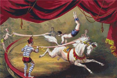 Circus Horse - X Squared Cross Stitch