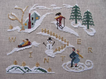 Winter Holiday - By The Bay Needleart