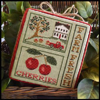 Farm Fresh Cherries - Little House Needleworks