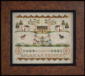 American Frontier - Tumbleweeds 3 - Little House Needleworks