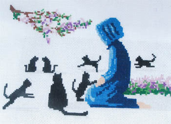 Mom & the Kits II - Lynn's Prints/Diane Graebner