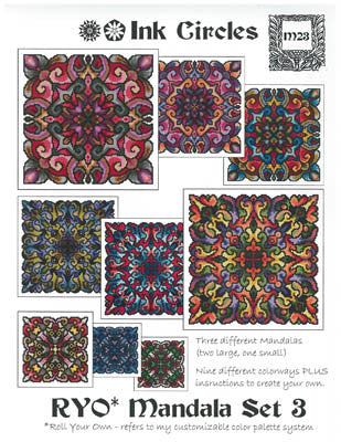 RYO Mandala 3 - Ink Circles