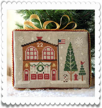 Hometown Holiday: Firehouse - Little House Needleworks