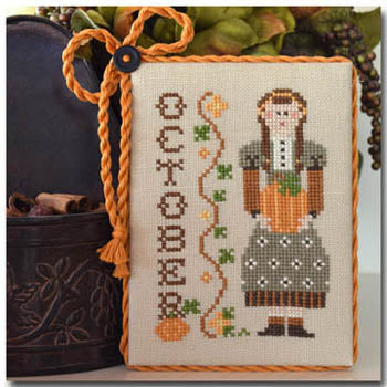 Calendar Girls - October - Little House Needleworks