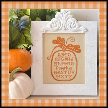 Pumpkin Alphabet - Little House Needleworks
