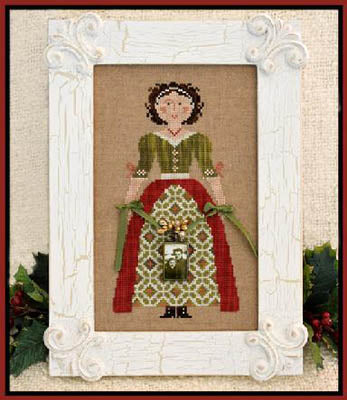 My Lady At Christmas - Little House Needleworks