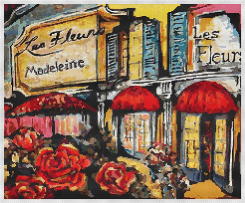 Paris Flower Market - Art of Stitch, The