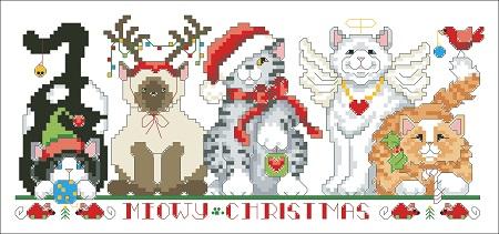Meowy Christmas - Kooler Design Studio