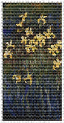 Yellow Irises - Art of Stitch, The