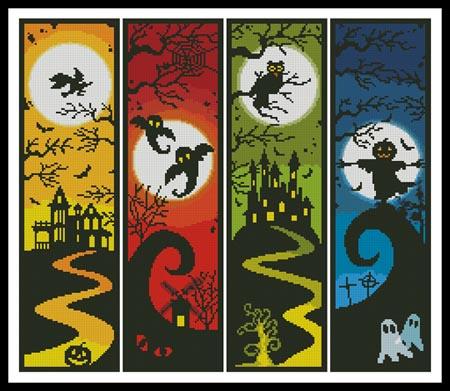 Halloween Banners - Artecy Cross Stitch