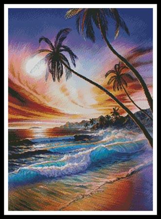 Tropical Beach - Artecy Cross Stitch