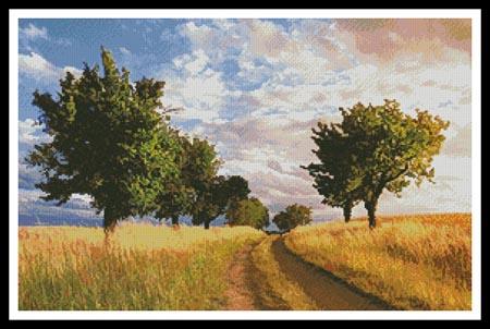 Path Through The Trees - Artecy Cross Stitch