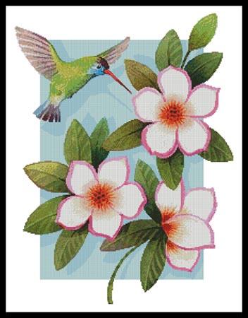 Beija Flor White - Artecy Cross Stitch