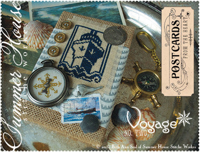 Postcards #2 Voyage - Summer House Stitche Workes