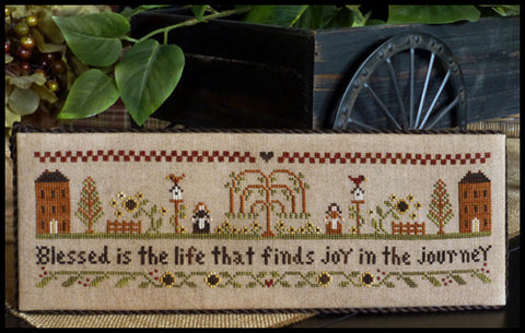 Blessed Is The Life - Little House Needleworks