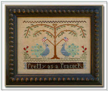 Pretty As A Peacock - Little House Needleworks