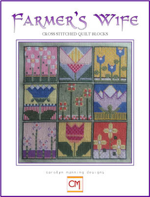 Farmer's Wife #1 (Cross Stitch Quilt Blocks Collection) - CM Designs