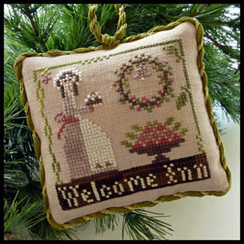 Welcome Inn - Sampler Tree- Little House Needleworks