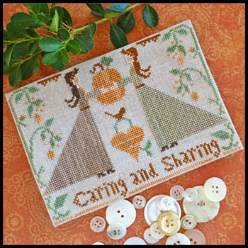 Caring And Sharing - Little House Needleworks
