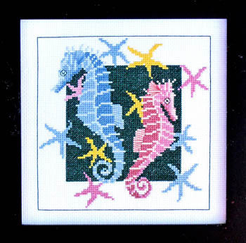 Frolicking Sea Horses - Bobbie G. Designs