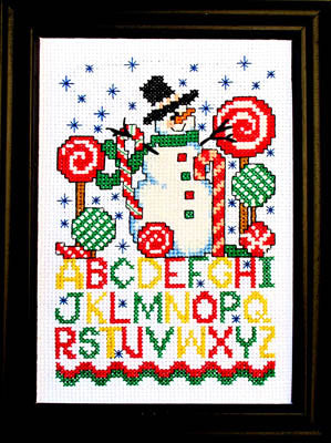 Candy Snowman - Bobbie G. Designs