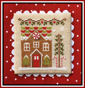 Gingerbread Village 3, Gingerbread House 1 - Country Cottage Needleworks