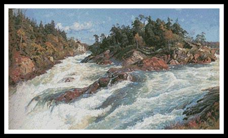 The Raging Rapids - Artecy Cross Stitch
