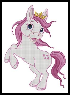 Princess Horse - Artecy Cross Stitch