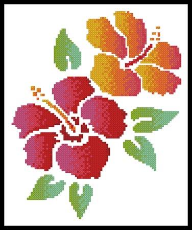 Hibiscus - Artecy Cross Stitch