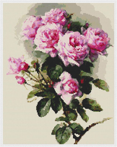 Roses And Bumblebees - Art of Stitch, The