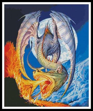 Fire Dragon - Artecy Cross Stitch