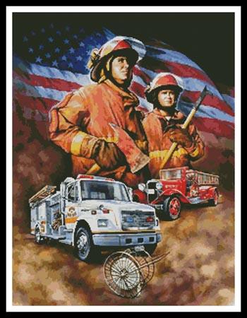Fireman - Artecy Cross Stitch