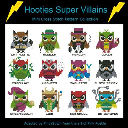 Hooties: Super Villains - PinoyStitch