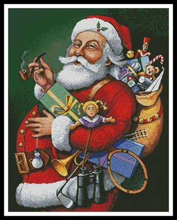 Saint Nick And All His Toys - Artecy Cross Stitch