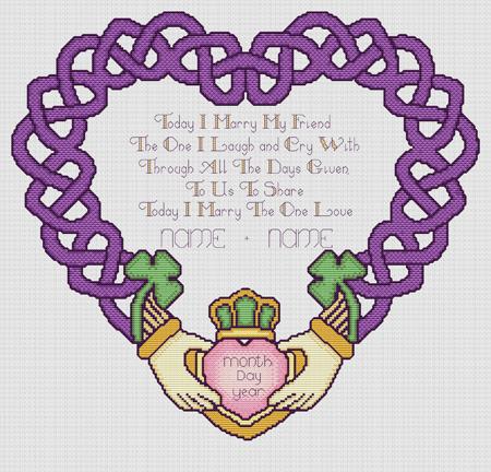 Claddagh Wedding Keepsake - Artists Alley