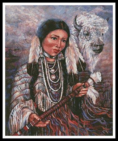 White Buffalo Woman - Artecy Cross Stitch