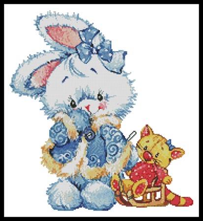 Snow Bunny - Artecy Cross Stitch