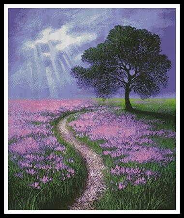 Pathway To The Oak - Artecy Cross Stitch