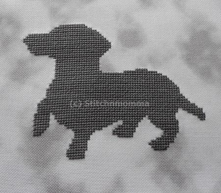 Dog Silhouette: Dachshund - Stitchnmomma