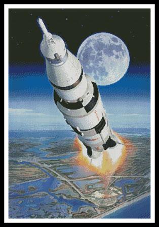 Apollo 11 - Artecy Cross Stitch